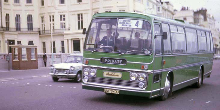 Southdown Leyland Leopard Plaxton Elite 1843